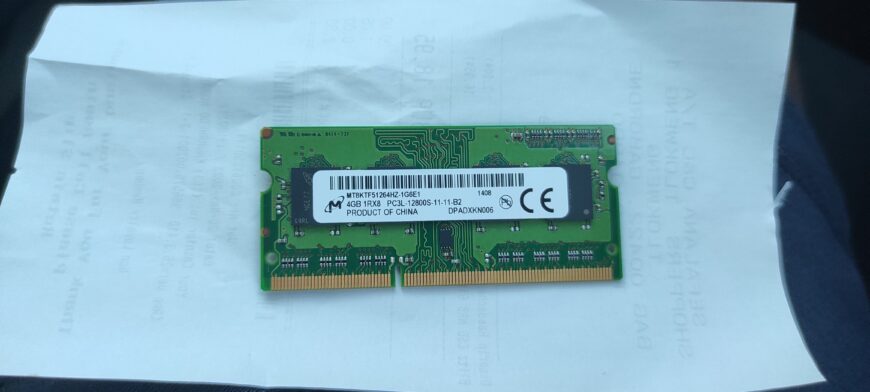 4GB PC3L DDR3/DDR3L Laptop Ram