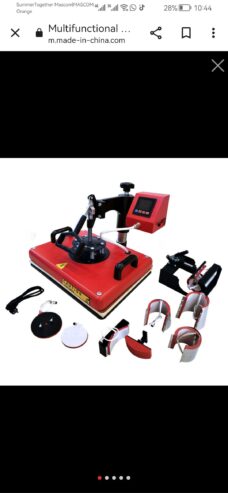 8 in 1 Combo Heat Press machine