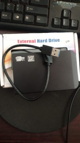 2TB 3.0″ Hard drive