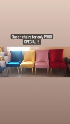 QUEEN/KING CHAIRS