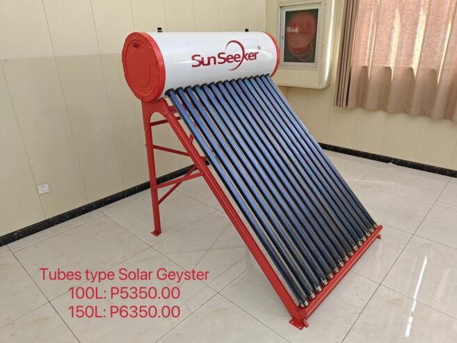 Solar panels heaters