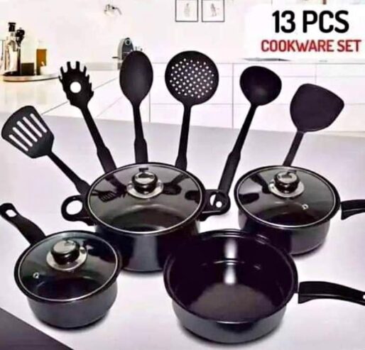 cookware set 13 pcs