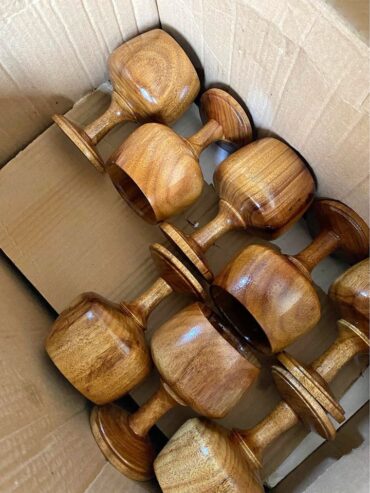 wood cups