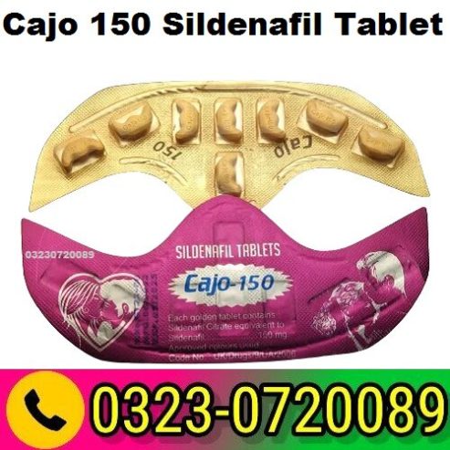 Cajo 150 Sildenafil Tablet 03230720089