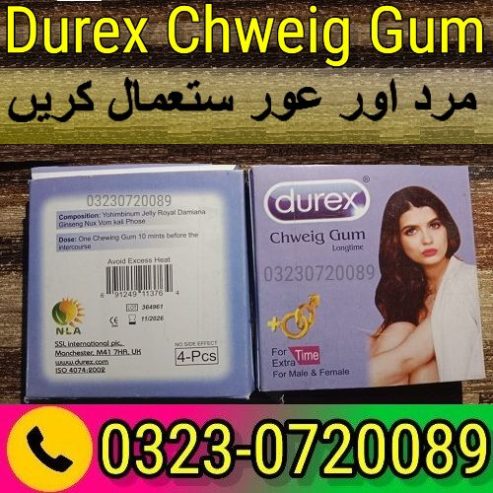 Durex Chewing Gum Male And Female In Pakistan 03230720089