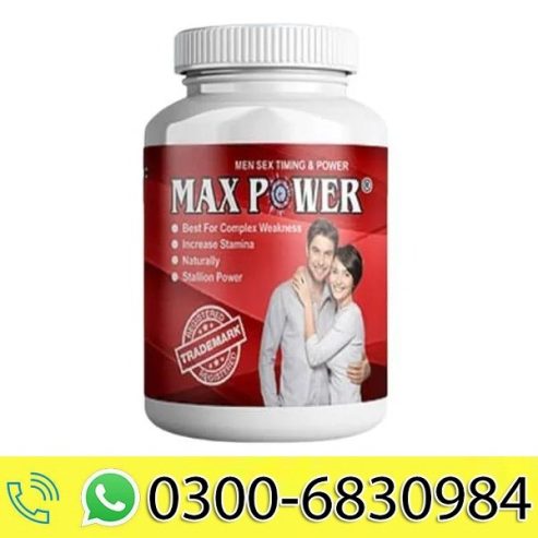 Max Power Capsule Price In Sheikhupura 03006830984