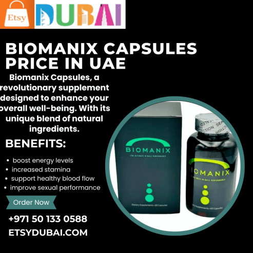 Biomanix Capsules Price In UAE | 60 Caps Count