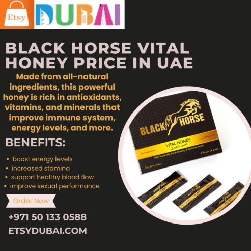 Black Horse Vital Honey Price In UAE | 240g Box