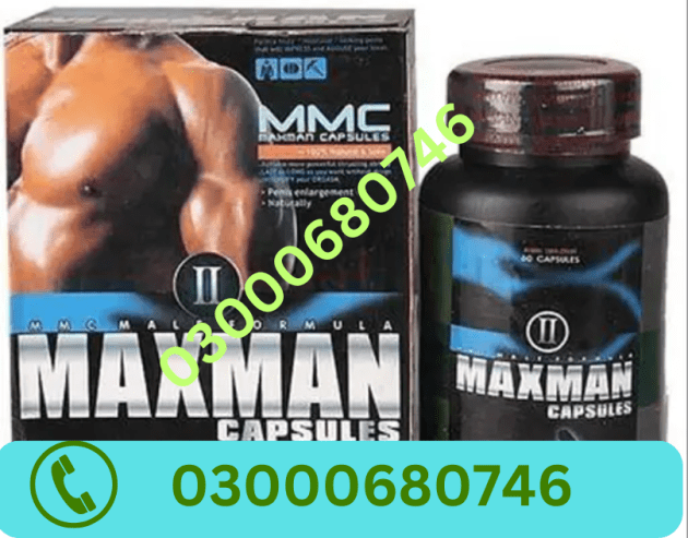 Maxman Capsules Price in Rawalpindi 03000680746