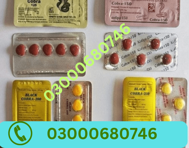 Black Cobra Tablets Price in Rawalpindi 03000680746