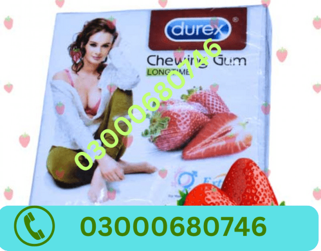 Durex Chewing Gum Long Time For Male & Female Price in Rawalpindi 03000680746