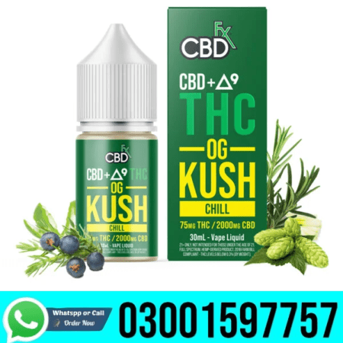 THC Vape OG Kush Juice In Lahore – 03001597757