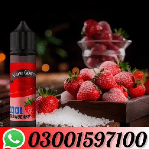 Orignal{Strawberry Vape Juice 100ML}In Quetta (03001597100)