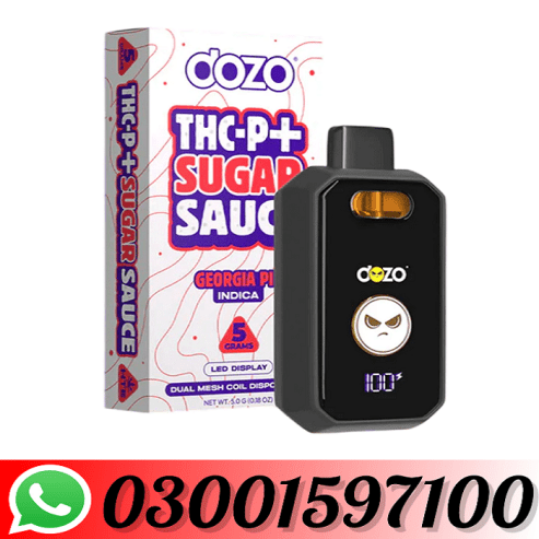 New Dozo Sugar Sauce THC-P Disposable 5gm In Wah Cantonment=03001597100