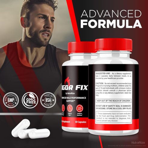 Vigor Fix Advanced Male Enhancement Support Price In Pakistan 03358875990