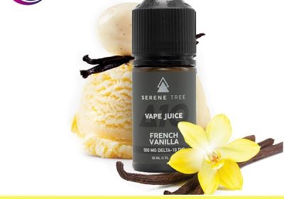 Serene_Tree_Delta-10_THC_French_Vanilla_Vape_Juice_500mg_In_Pakistan-1
